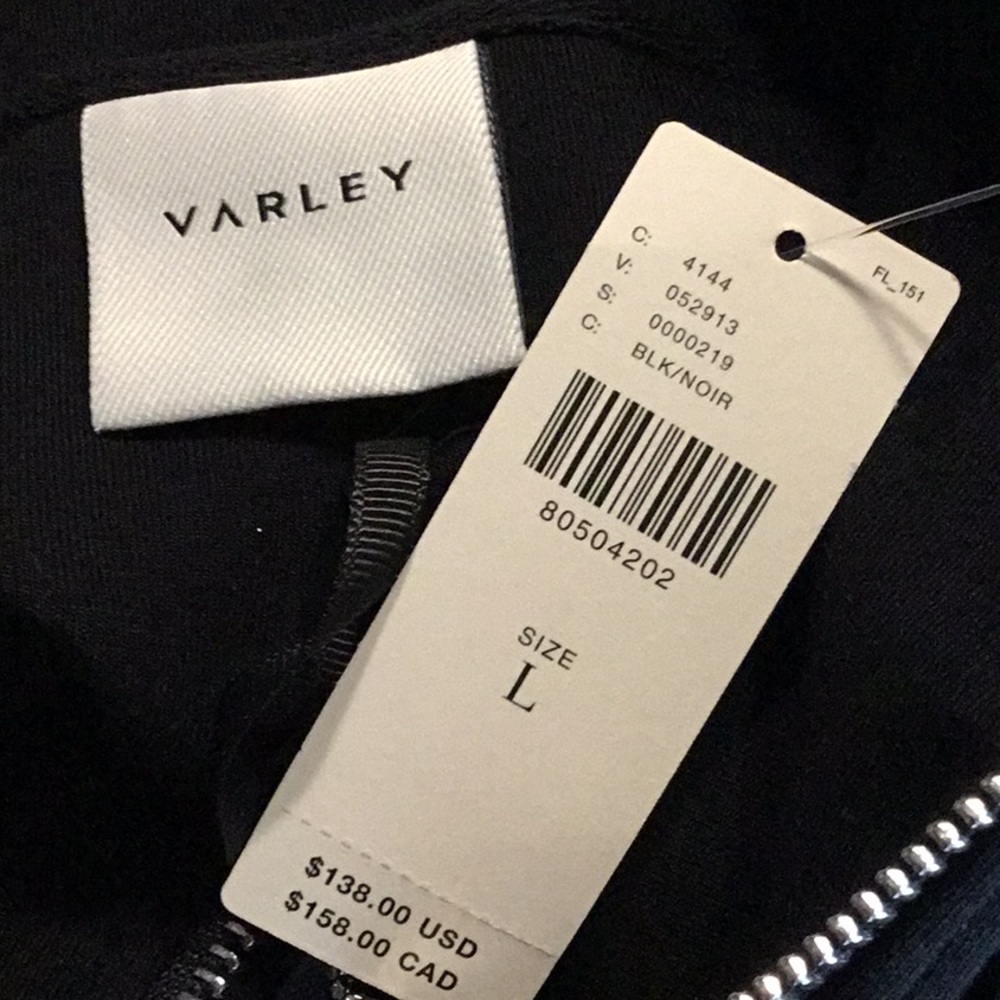 NWT Varley Hawley Half Zip Sweat Sweatshirt - Picture 5 of 5